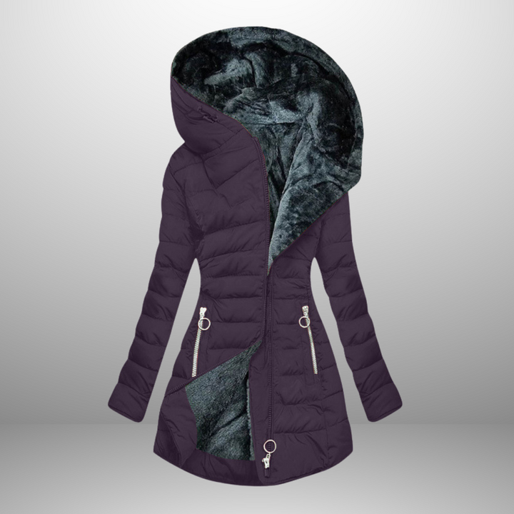 Elegant Parka with Plush Lining
