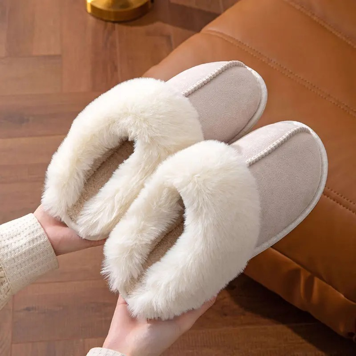 Faux Fur Indoor Slippers