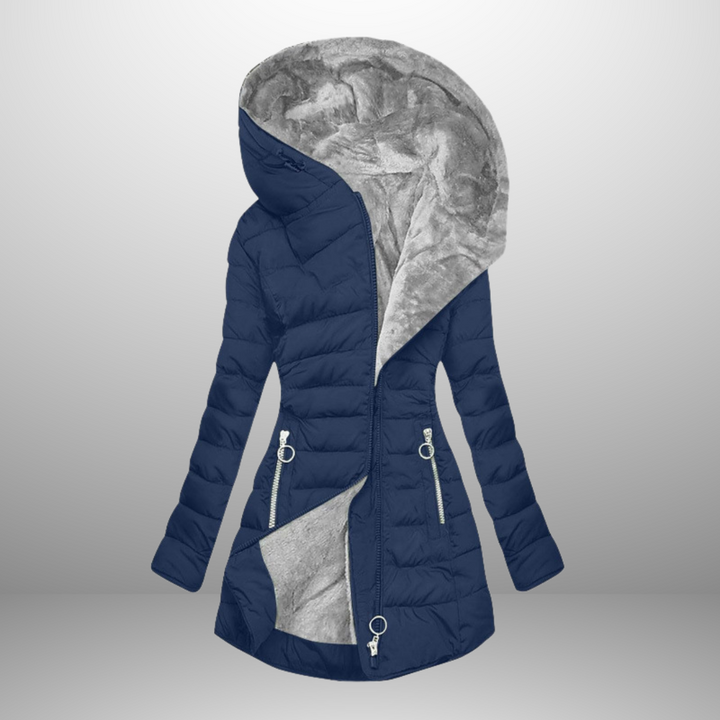 Elegant Parka with Plush Lining