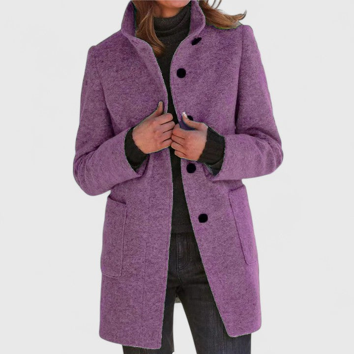 Classic Wool Blend Coat