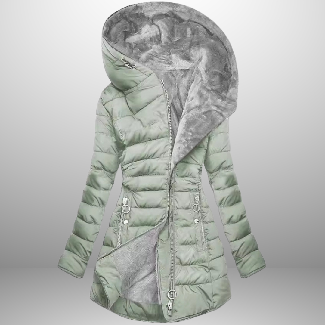 Elegant Parka with Plush Lining