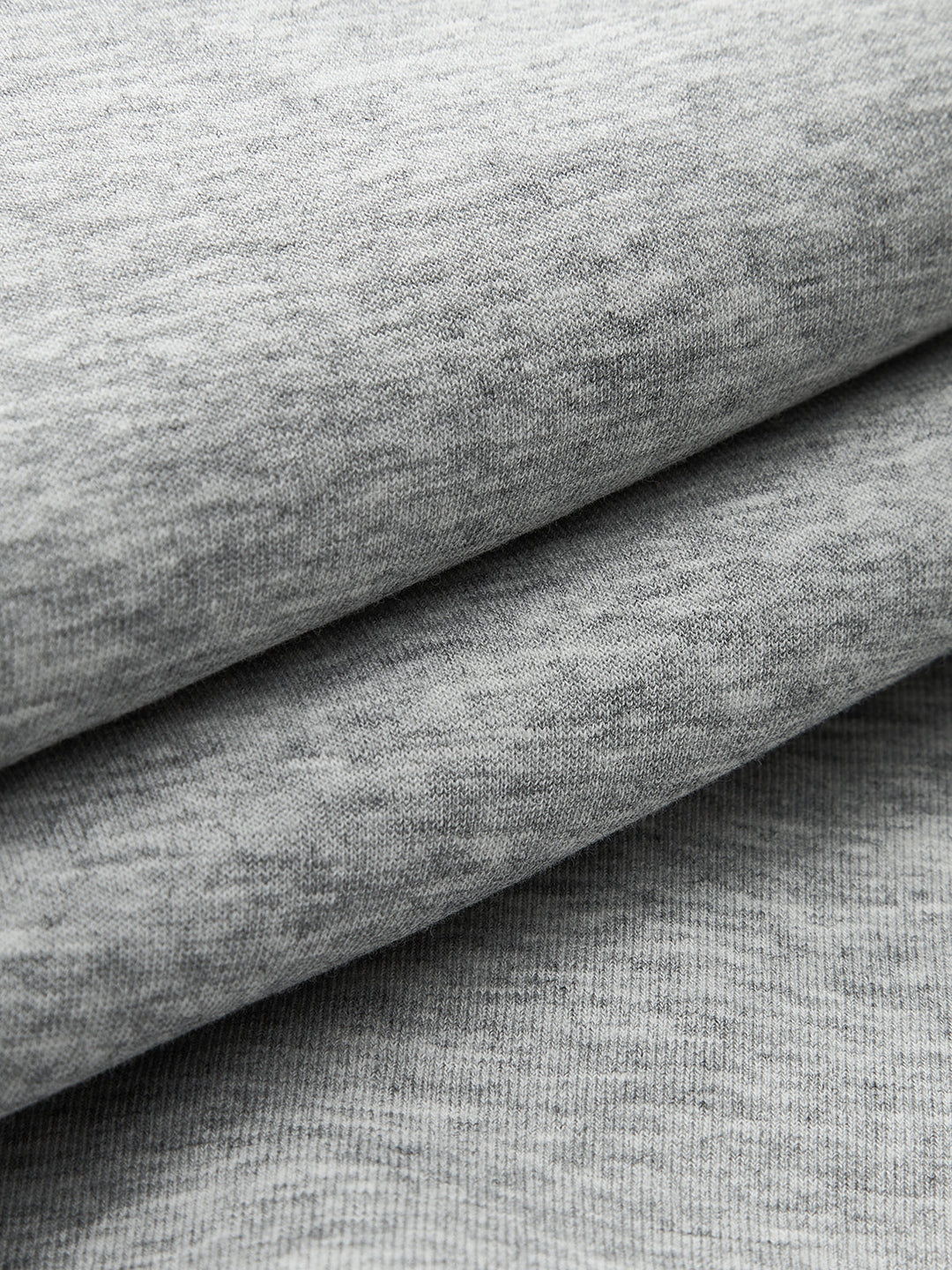 Cotton Blend Crew Neck Sweatshirt