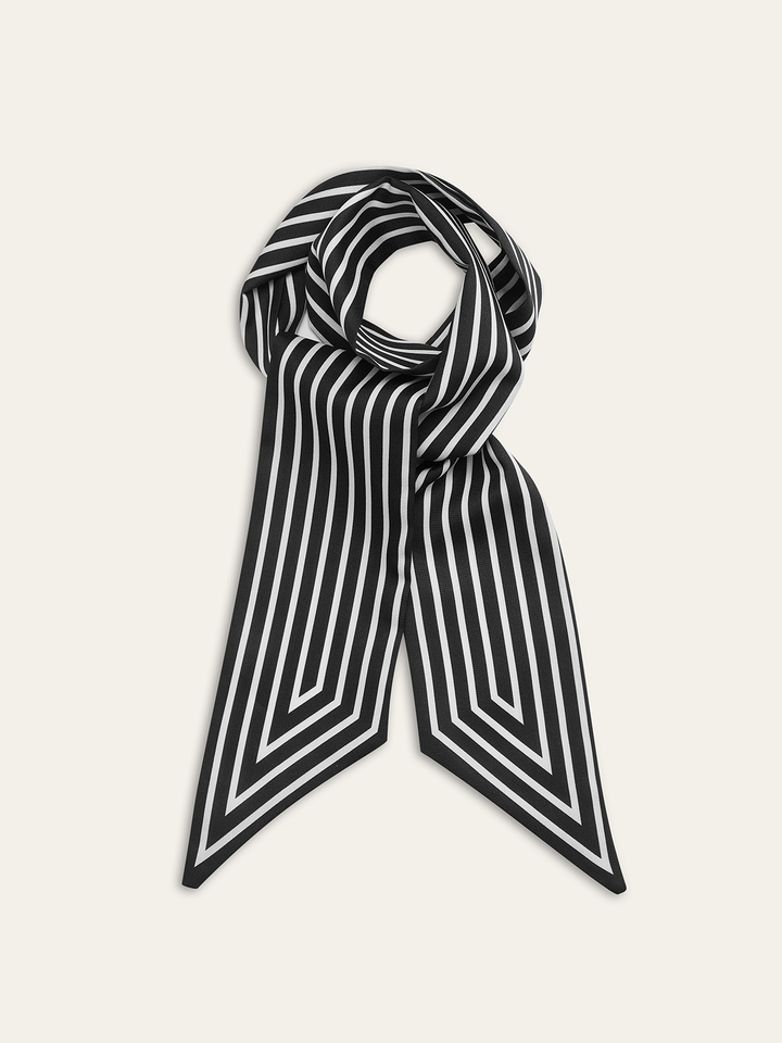 Striped Long Scarf