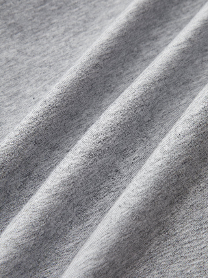 One-Shoulder Draped Ruched Sweatshirt