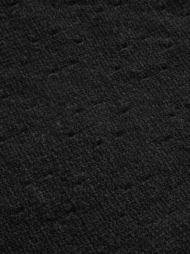 Knitted Triangular Scarf