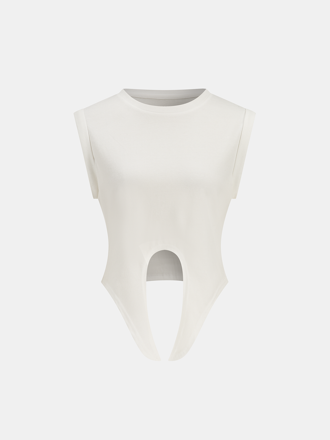 Cotton Knotted T-Shirt