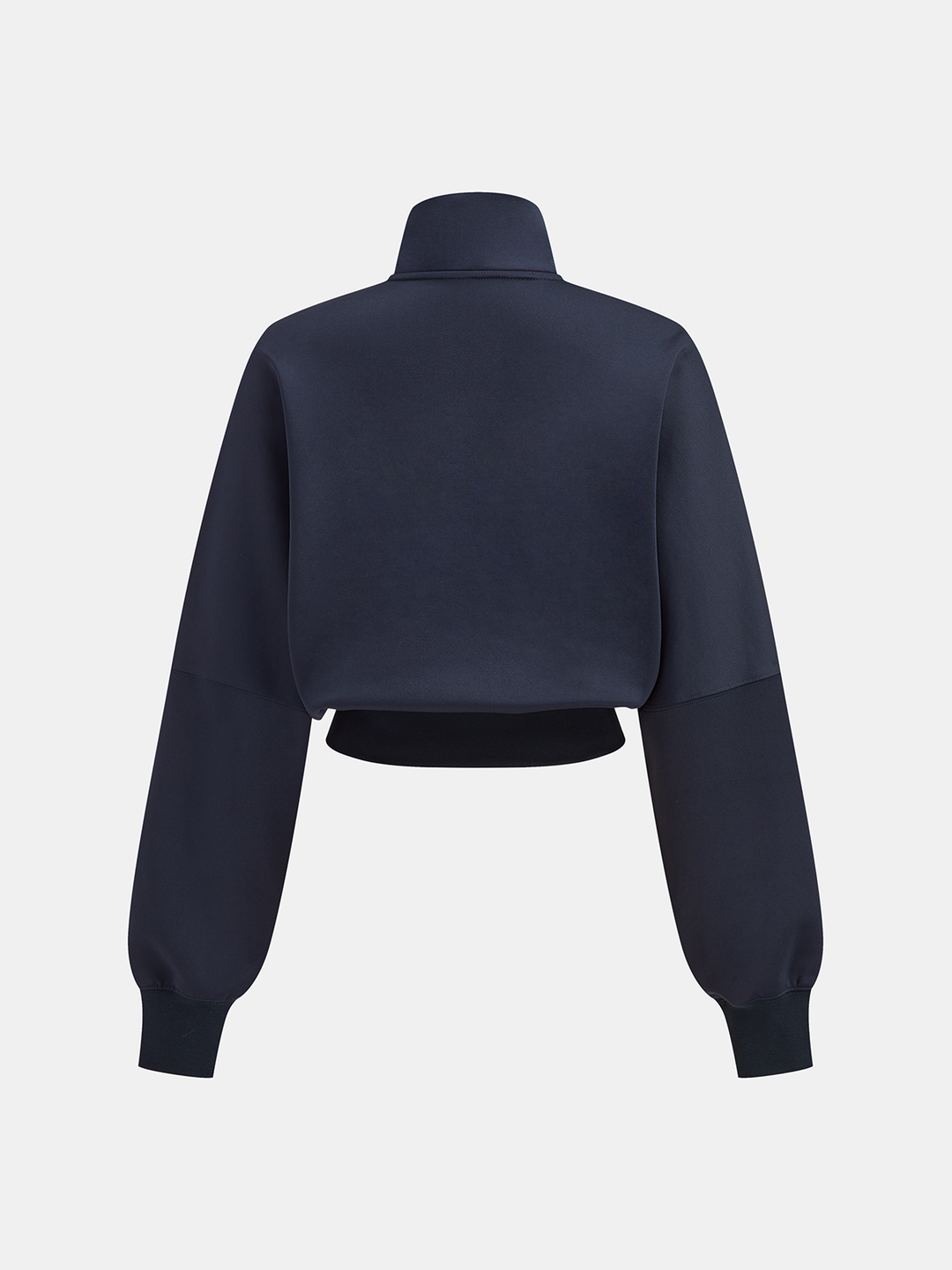 Quadruple Stripe Cropped Sweatshirt