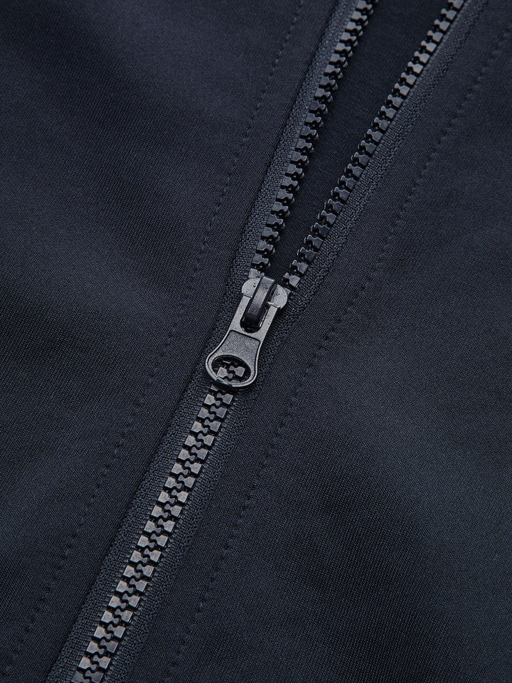 Quadruple Stripe Cropped Sweatshirt