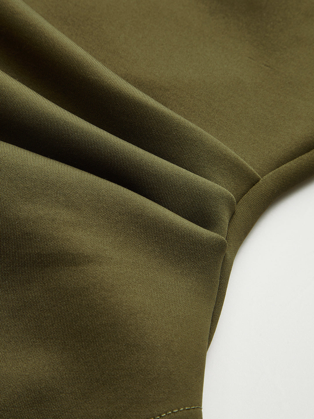 Ruched Asymmetric Hem Sweatshirt