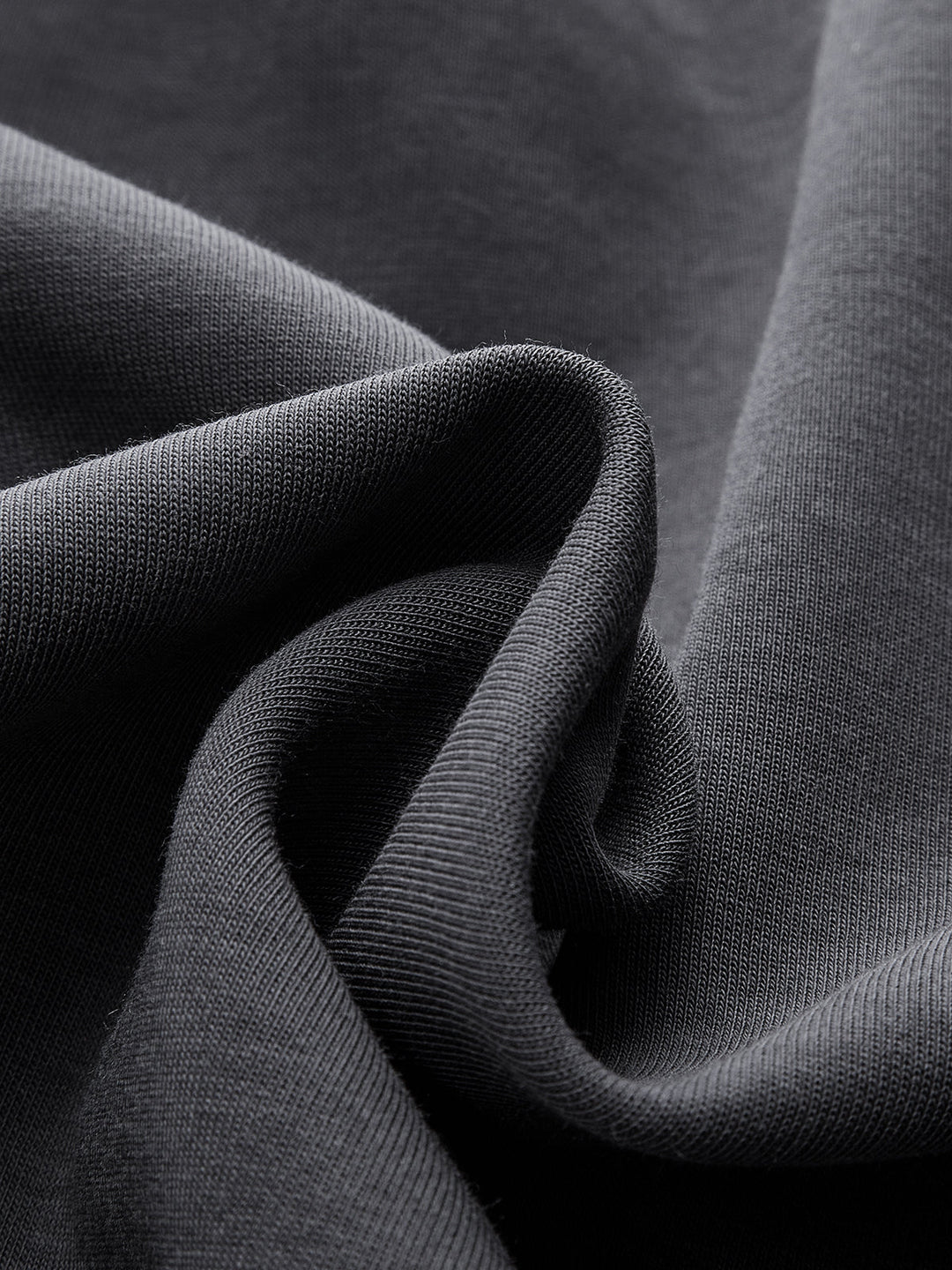 Long Sleeve V-Neck Cropped Sweatshirt