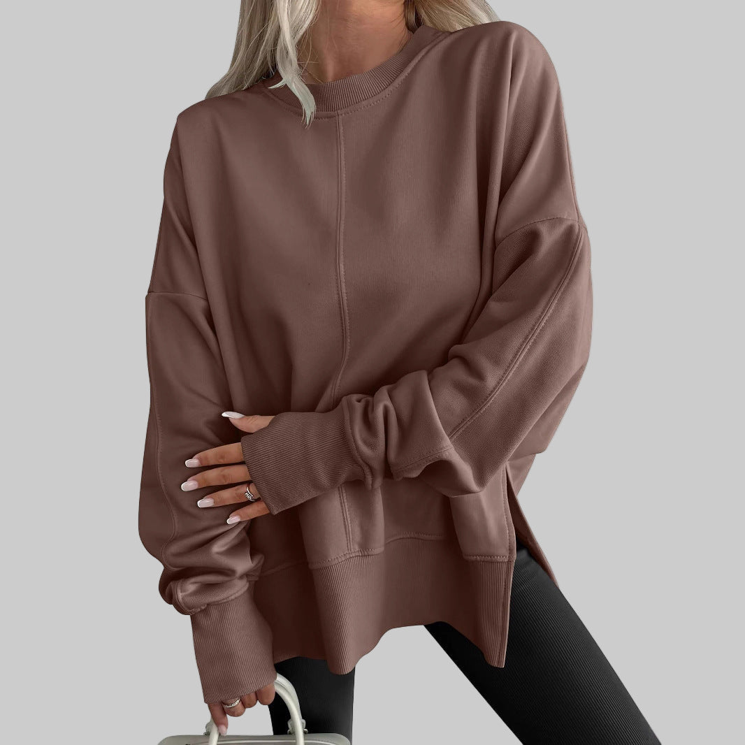 Comfy Oversized Long Sleeve Sweatshirt
