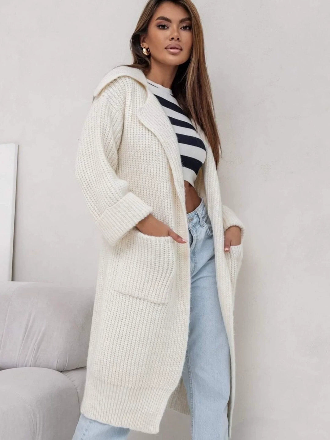 Luxe Knit Long Cardigan