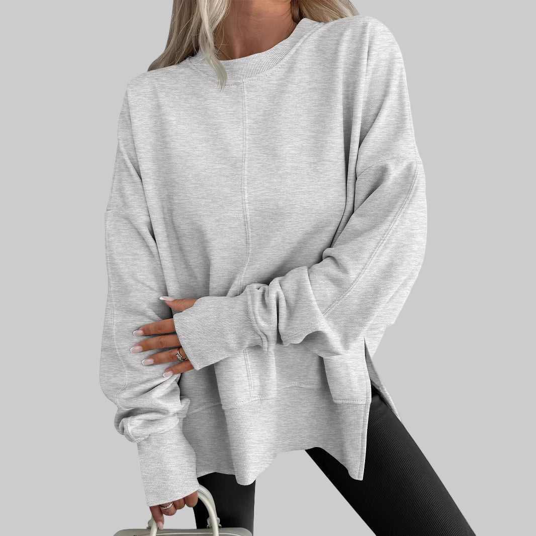 Comfy Oversized Long Sleeve Sweatshirt