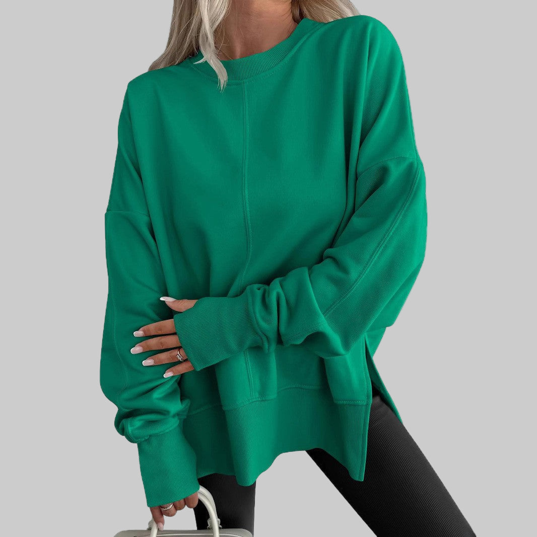 Comfy Oversized Long Sleeve Sweatshirt