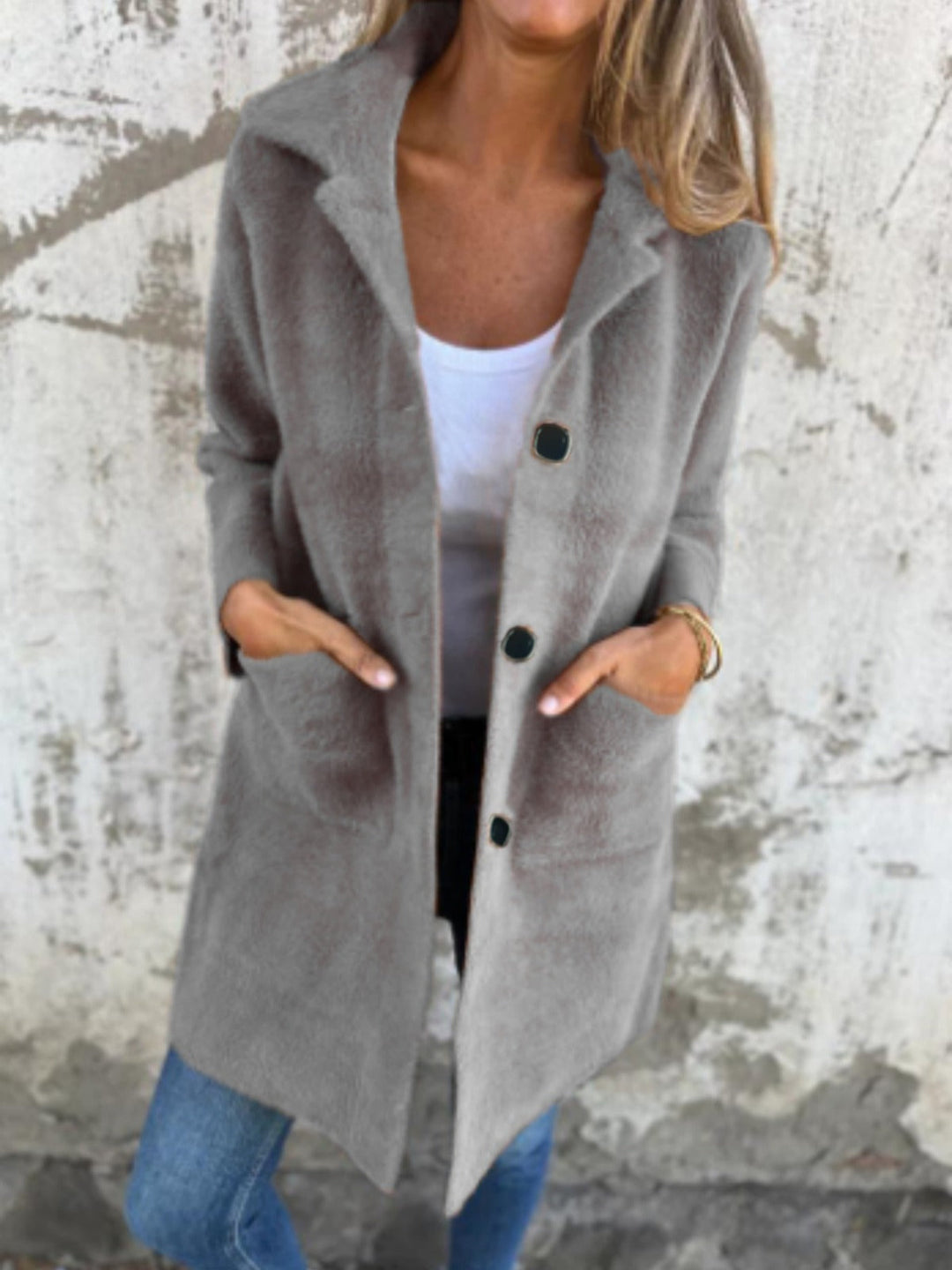 Classic Coat with Warm Lining