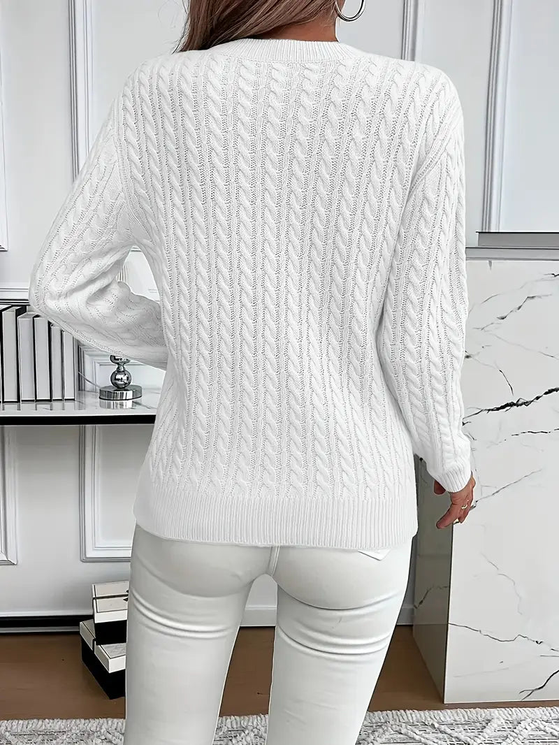 Cable Knitted Sweater