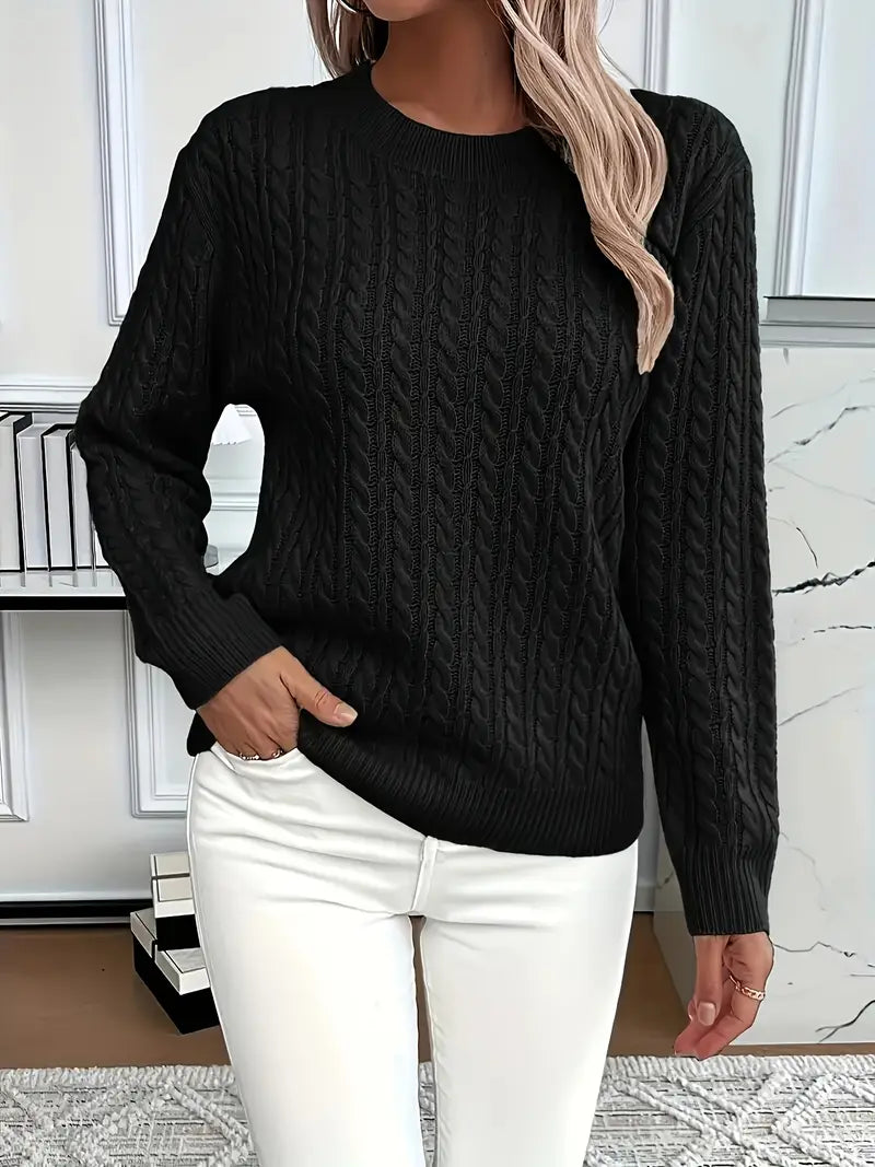 Cable Knitted Sweater