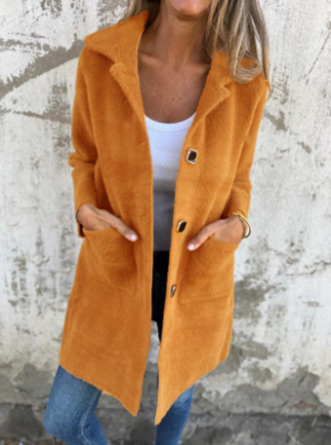 Classic Coat with Warm Lining