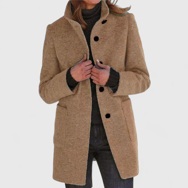 Classic Wool Blend Coat