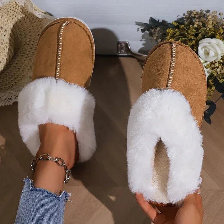 Faux Fur Indoor Slippers