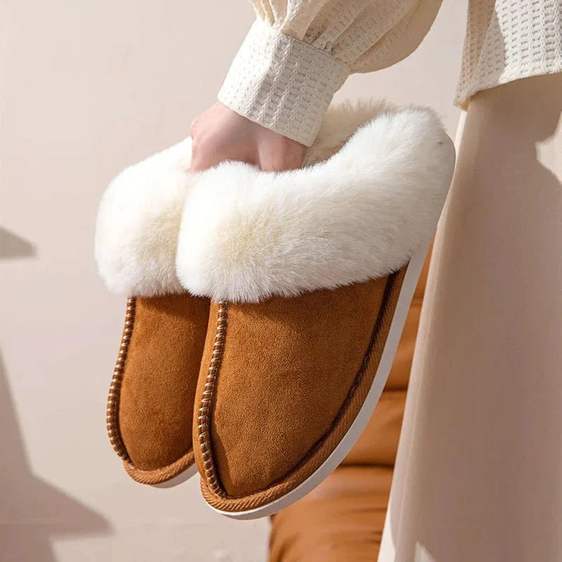 Faux Fur Indoor Slippers