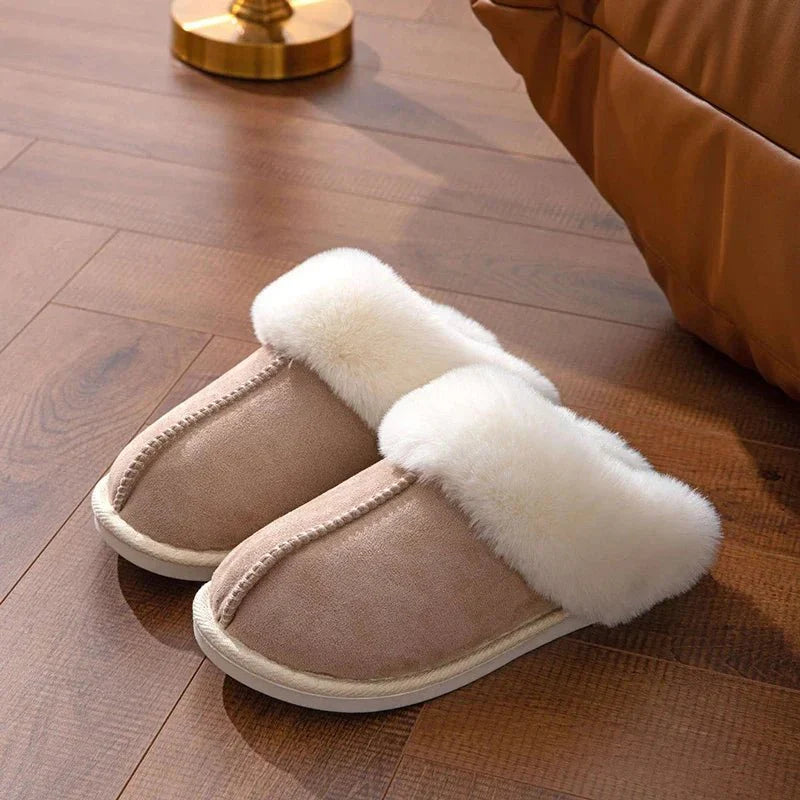 Faux Fur Indoor Slippers