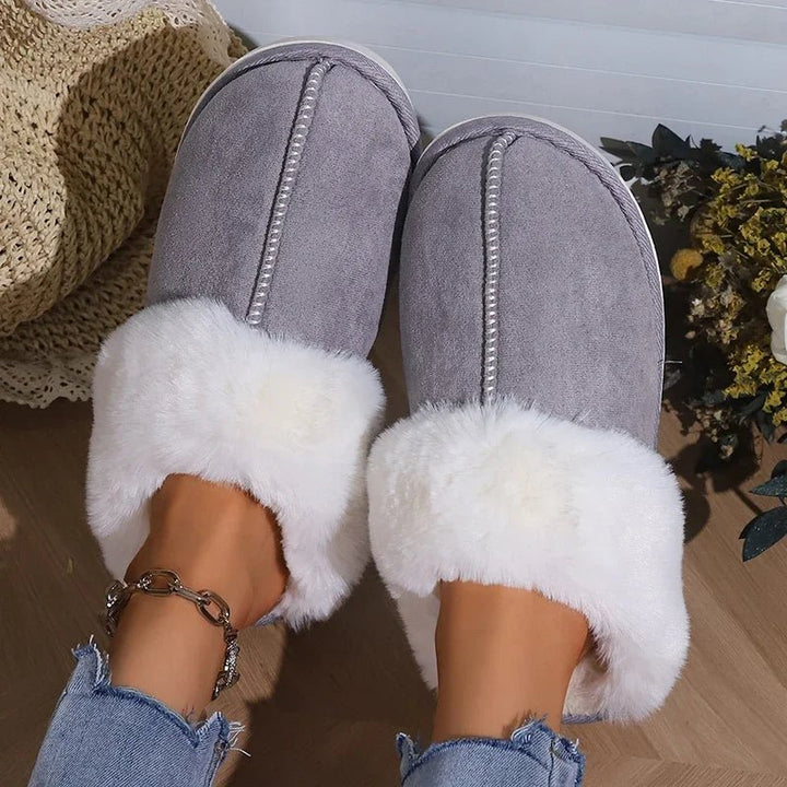 Faux Fur Indoor Slippers