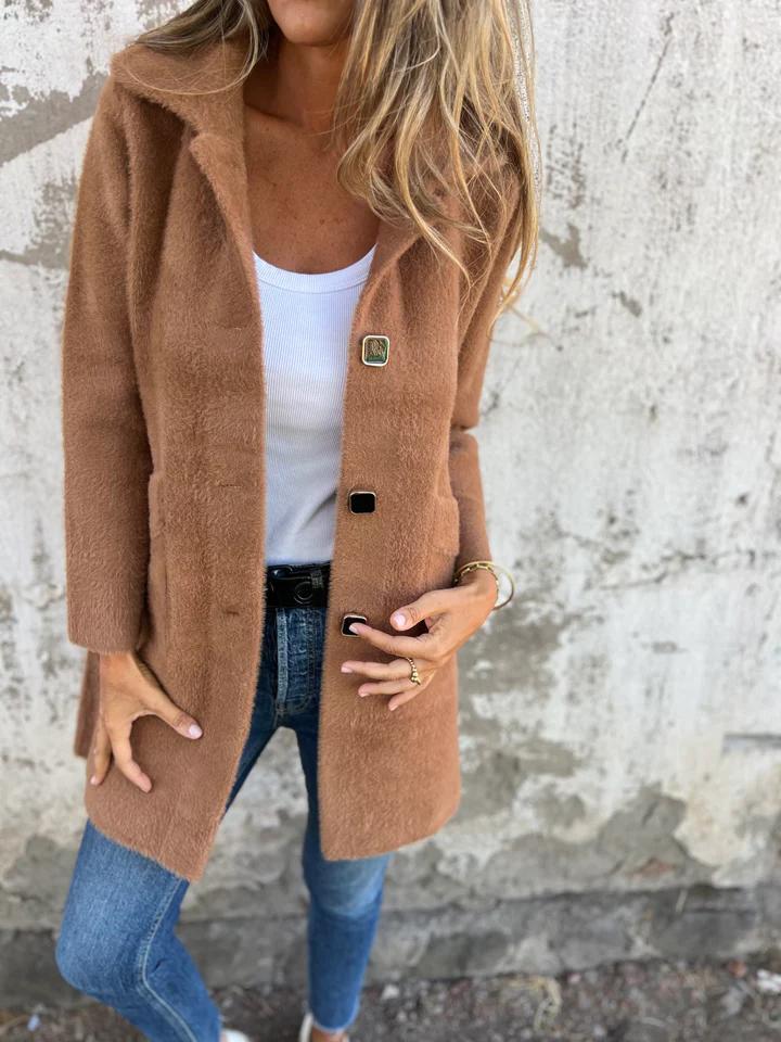 Classic Coat with Warm Lining